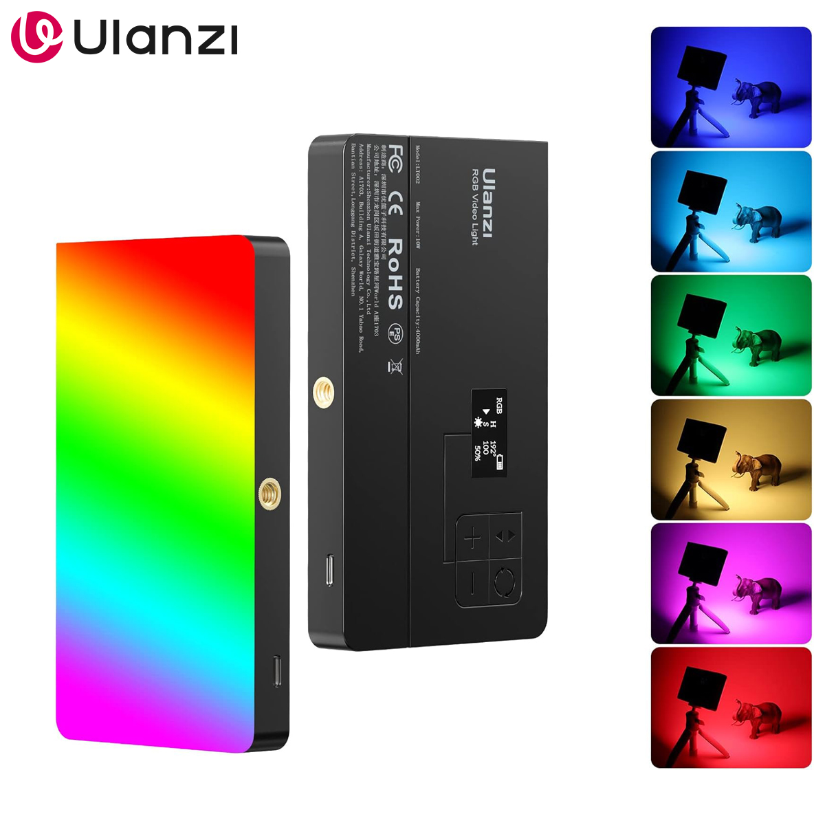 Torjim Rgb Photography Video Lighting - ULANZI LT002 RGB 비디오 조명, 휴대용