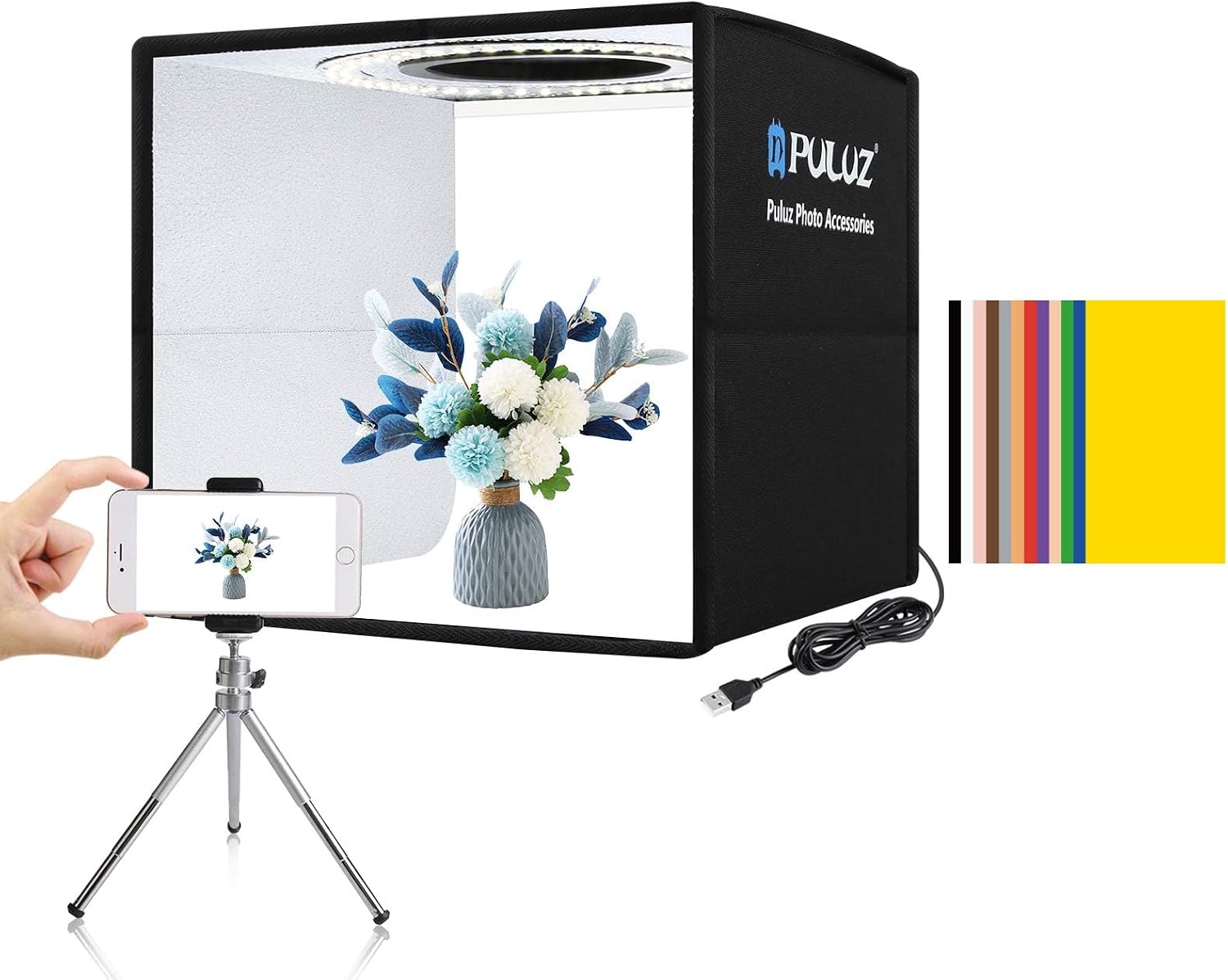Photography Lighting Kits - 앱 제어 기능이 있는 RGB LED