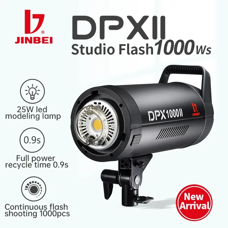 Photography Lighting For Clothing - 진베이 DPX1000II 전문가용 스튜디오 플래시 1000W