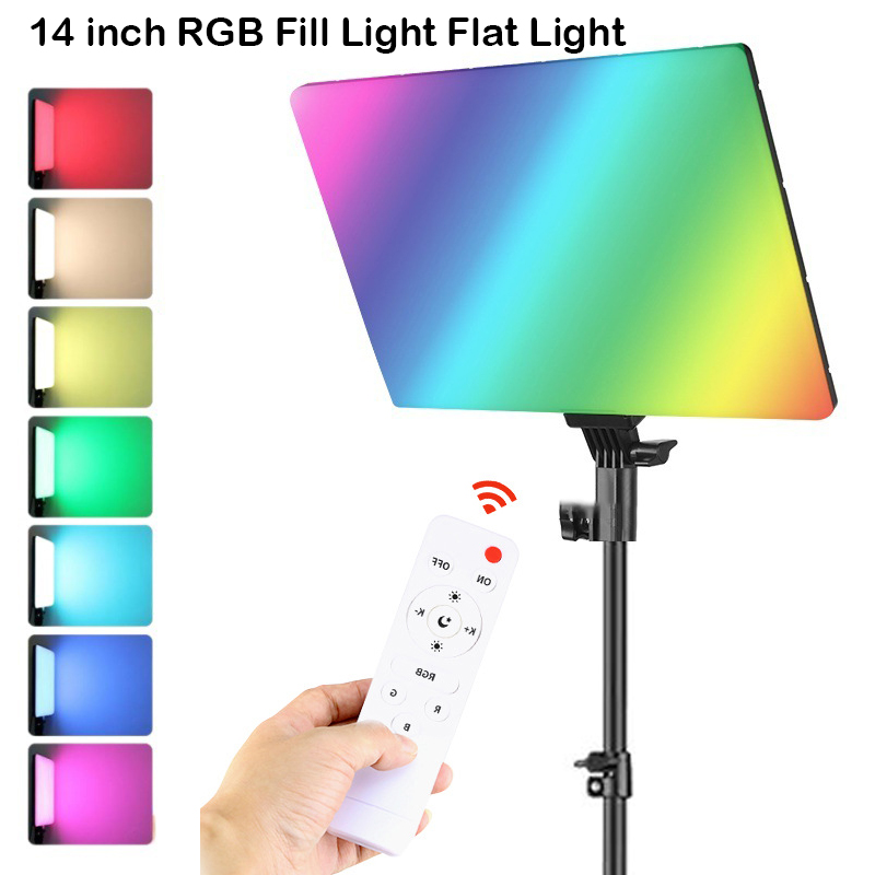 Torjim Rgb Photography Video Lighting - RGB 14'' LED 비디오 라이트 원격