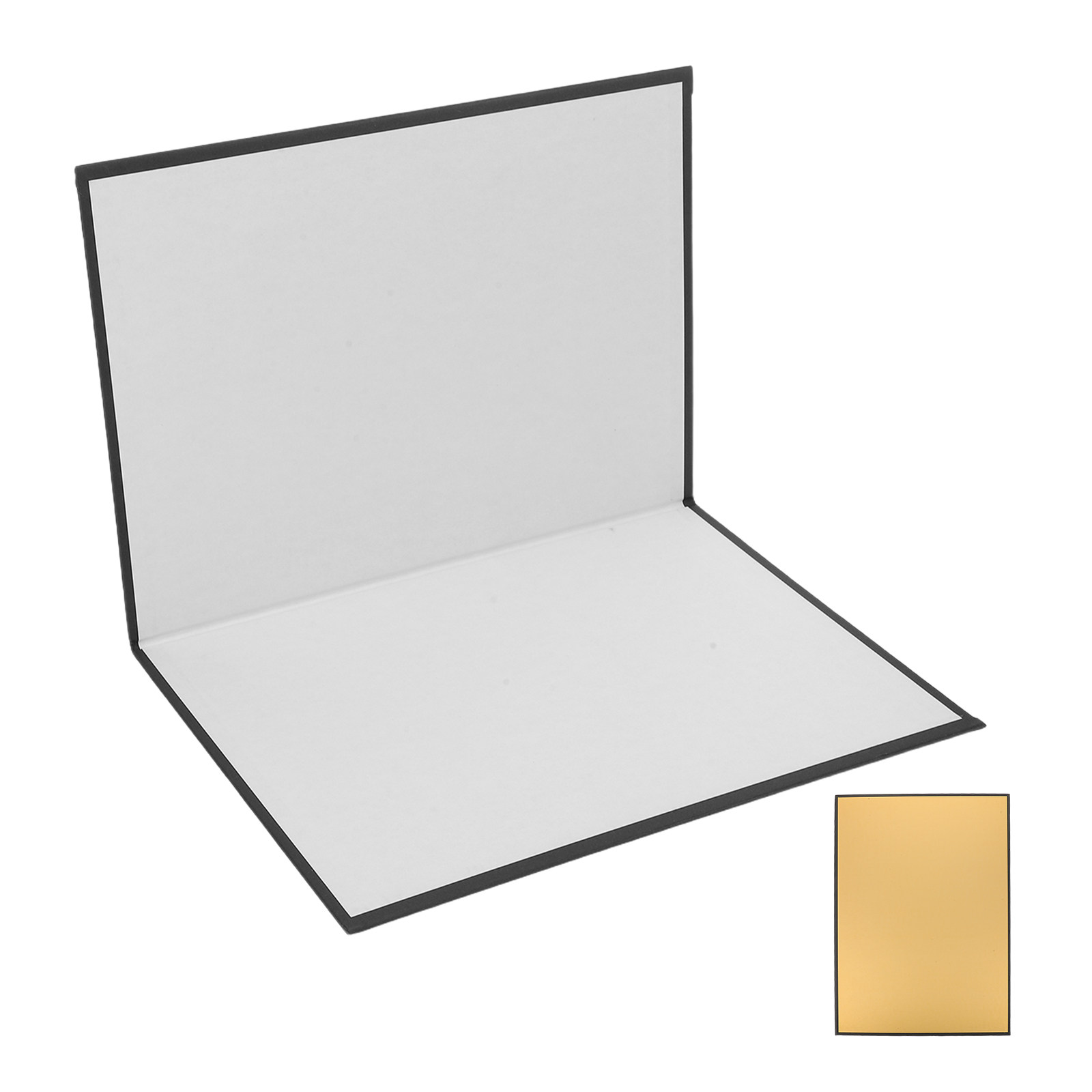 Photography Lighting Board - 사진 반사판 A4 접이식 실버 카드보드