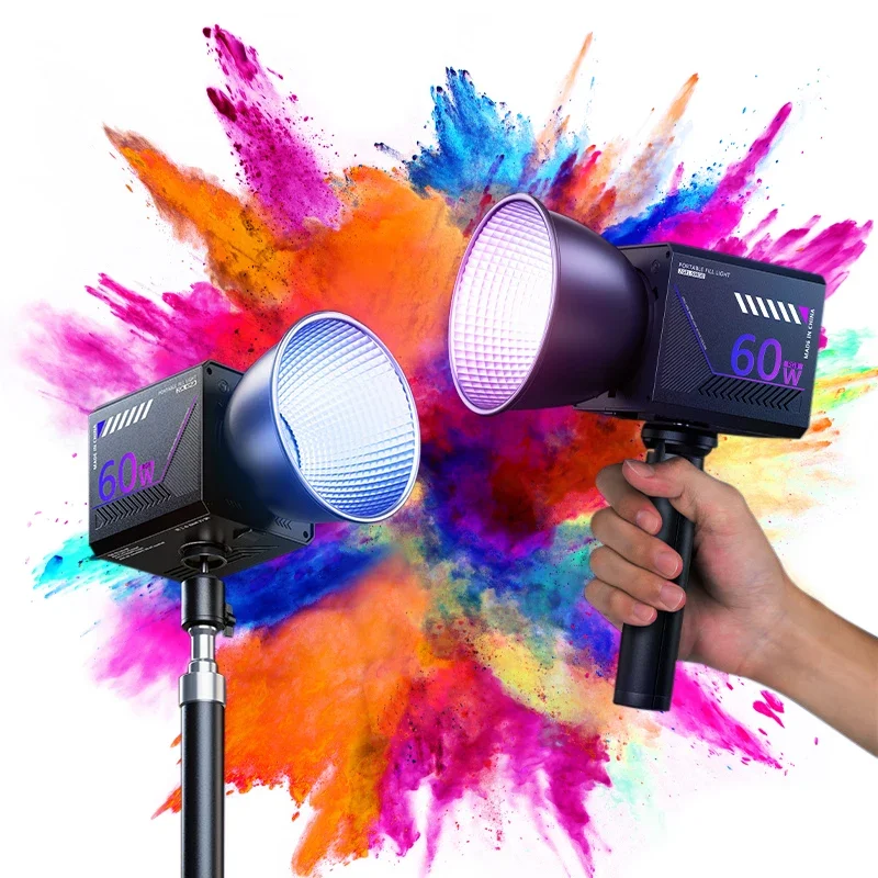 Torjim Rgb Photography Video Lighting - RGB 비디오 라이트 Vlog 스트리밍 라이브