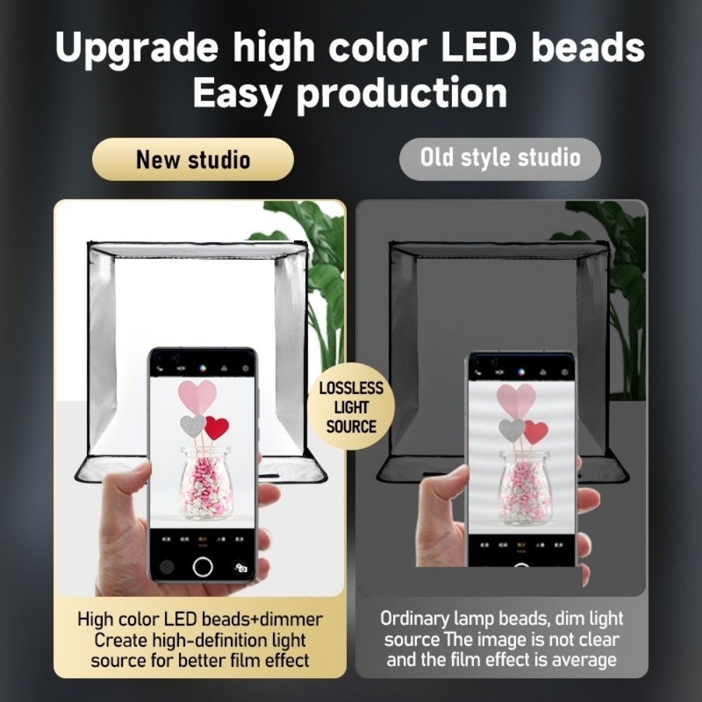 Photography Lighting Board - 45/65cm LED 소프트 라이트 박스 미니