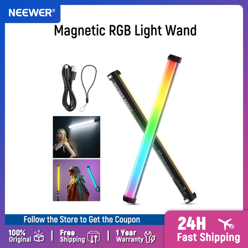 Torjim Rgb Photography Video Lighting - NEEWER 베이직스 21인치 마그네틱 RGB 라이트