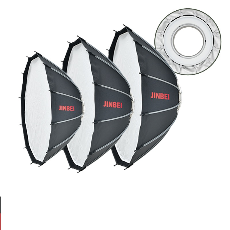 Photography Lighting Kits - 진베이 65 퀵 오픈 파라볼릭 플라이오