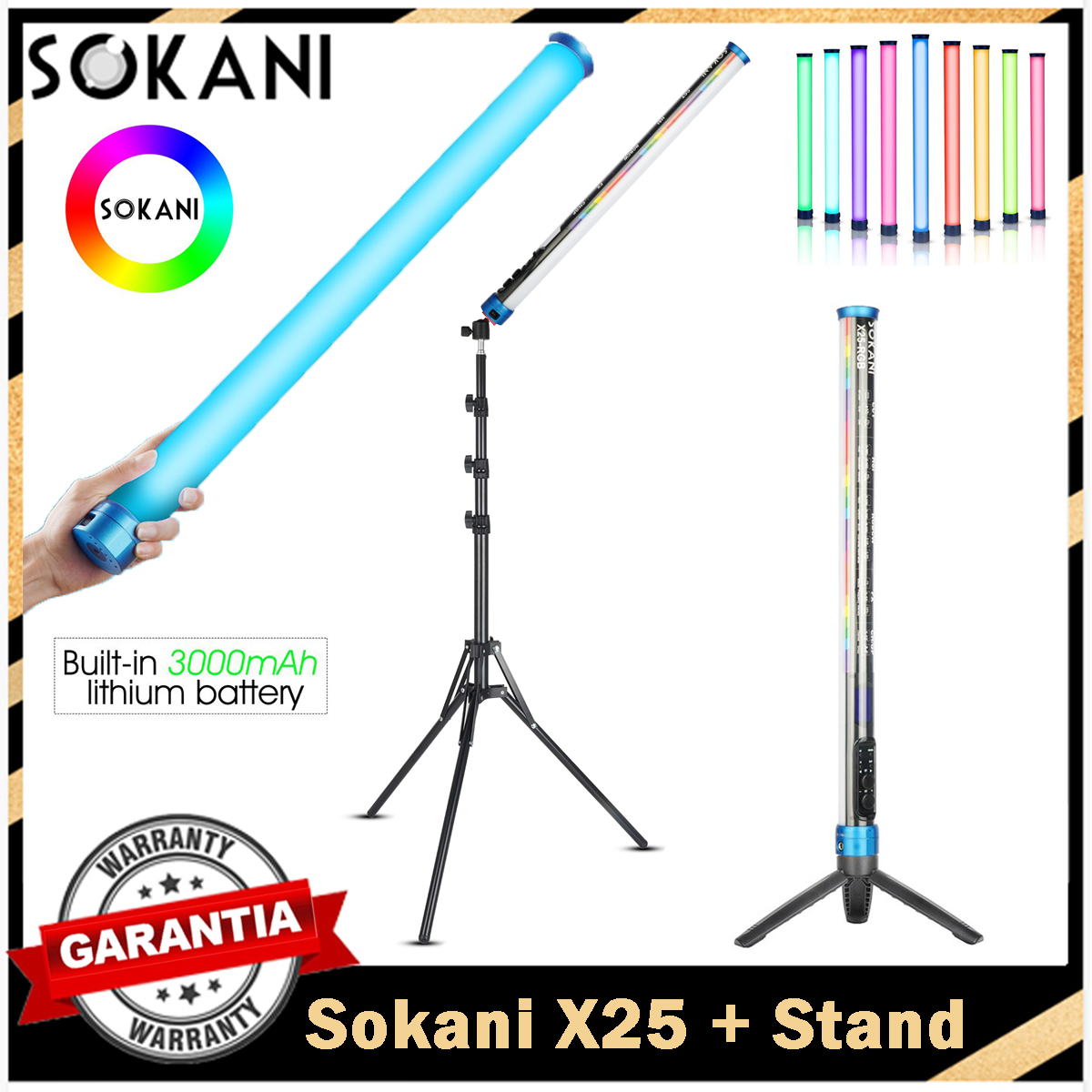 Torjim Rgb Photography Video Lighting - Sokani X25 RGB LED 비디오 라이트
