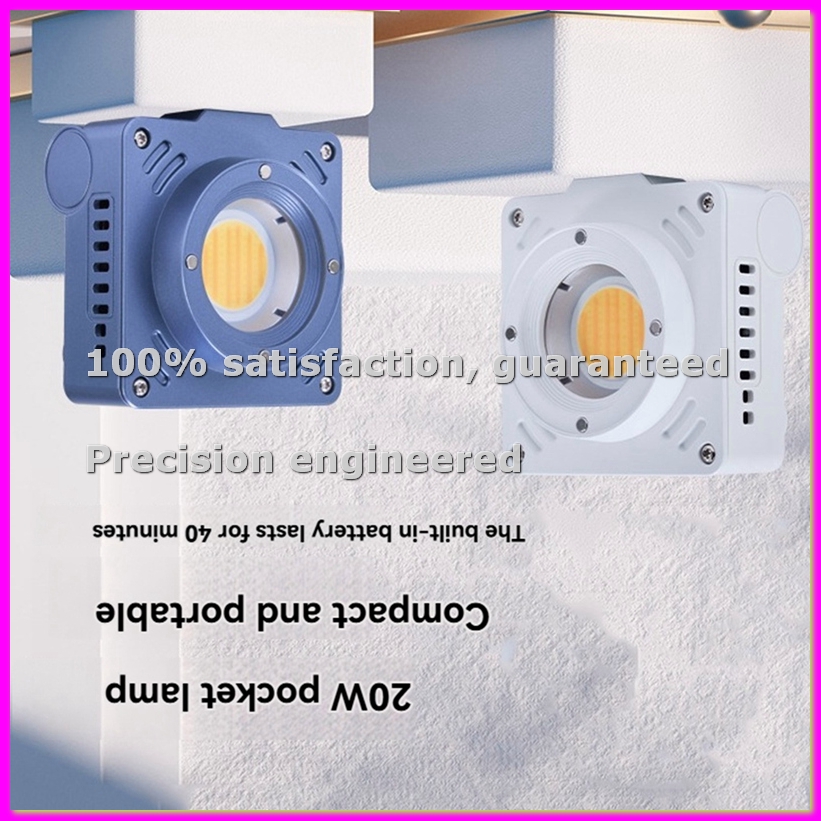 Photography Lighting Grid - 20W 포켓 LED 비디오 조명 2700K-6500K