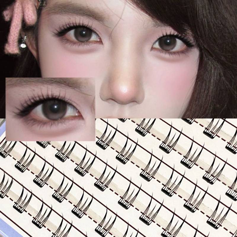 Photography Lighting Indoor - 믹시아오허 글루프리 얇은 속눈썹 4가지 스타일