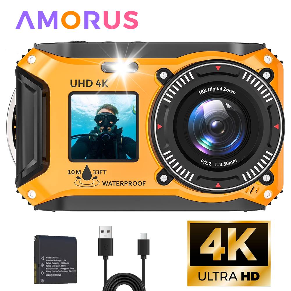 Canon Camera Eos R50 - 4K 수중 카메라 33피트 방수 카메라