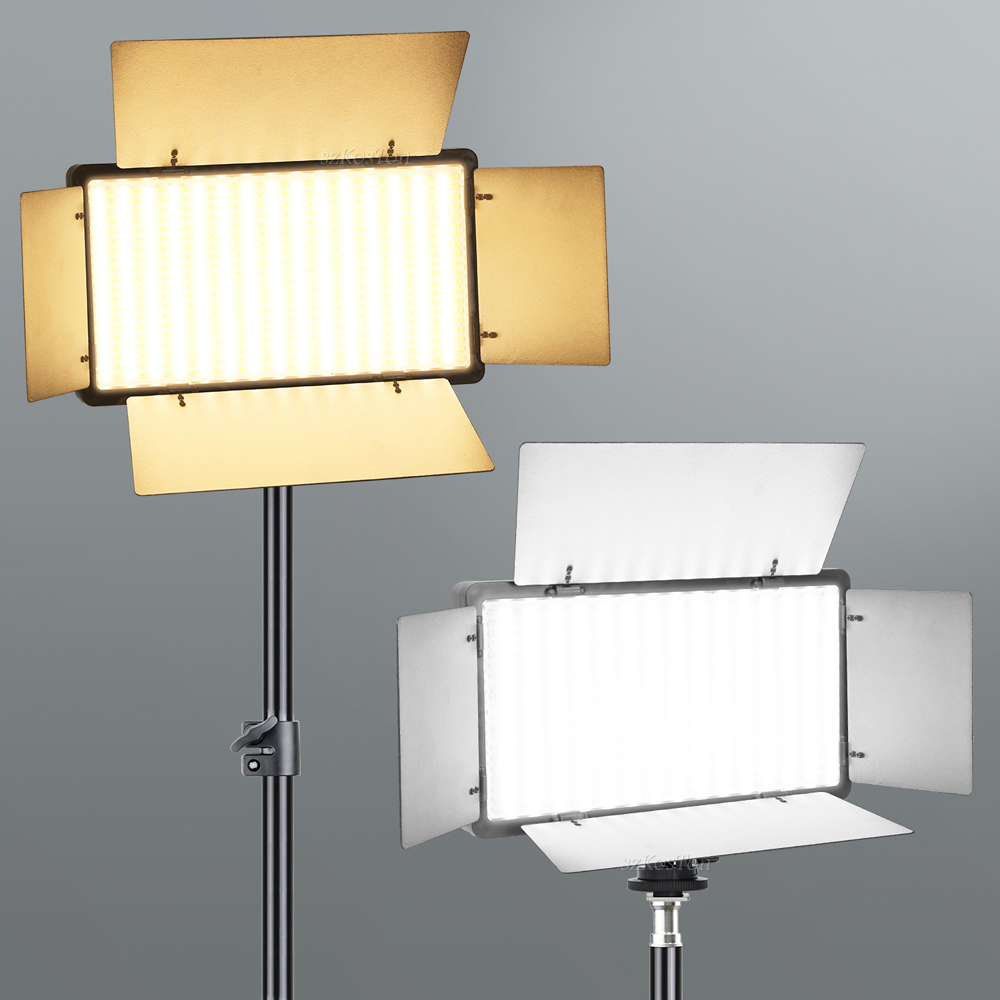 Photography Video Lighting Kit - 전문 사진 촬영용 LED 비디오 라이트