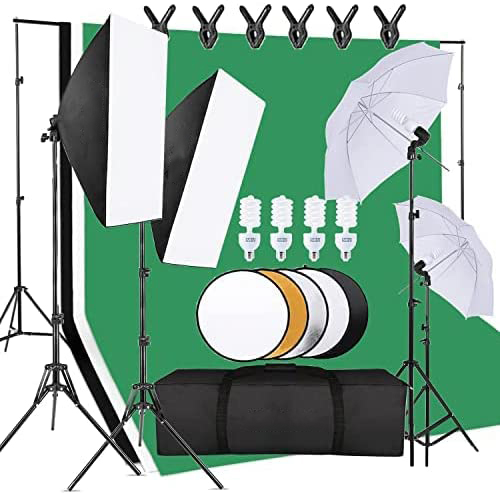 Photography Lighting And Backdrop Kits - 비용 효율적인 사진 스튜디오 장비 세트에는