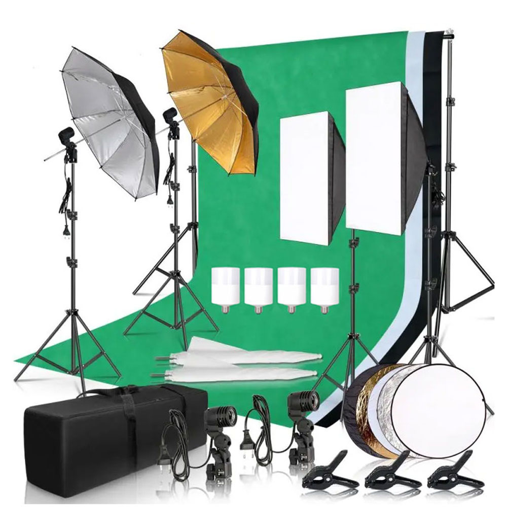 Photography Lighting Board - 사진 촬영 스튜디오 소프트박스 조명 키트