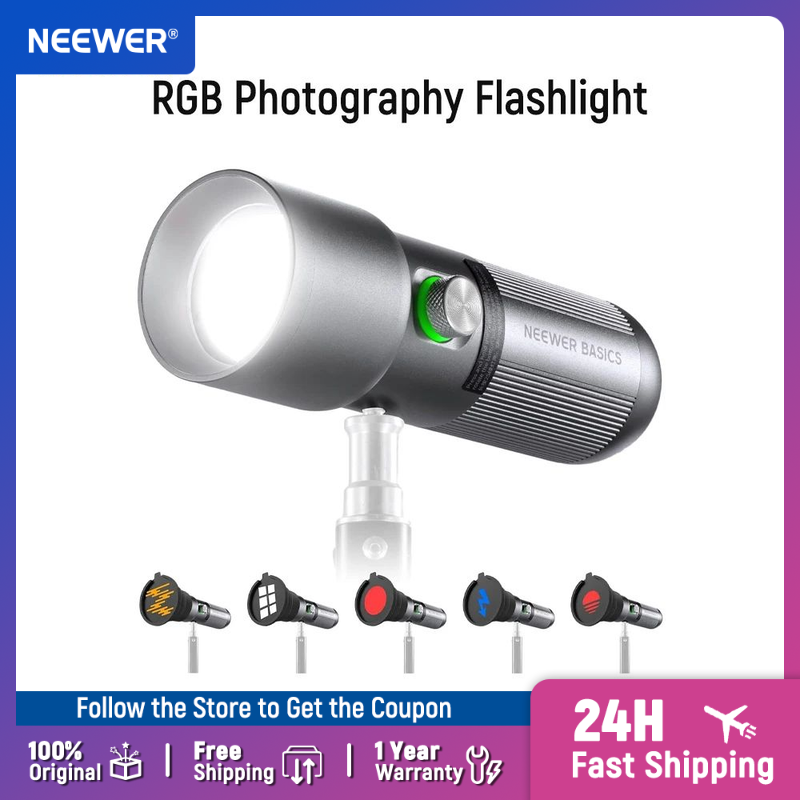 Torjim Rgb Photography Video Lighting - NEEWER 베이직 RGB 사진촬영 플래시라이트, 4가지