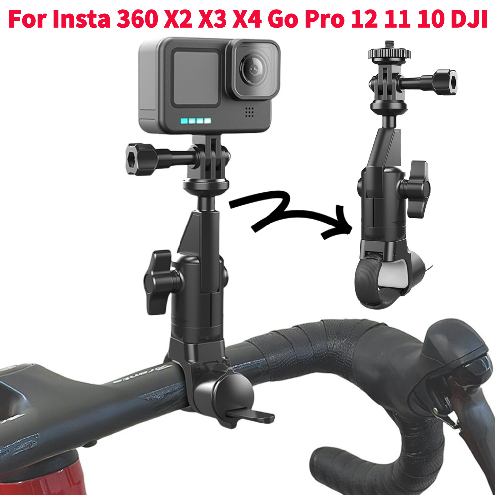 Insta360 Camera X3 - 오토바이 자전거 핸들 바 거치대 360