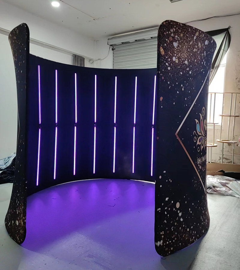 Photography Lighting And Backdrop Kits - 360 포토 부스 엔클로저 무료 맞춤형