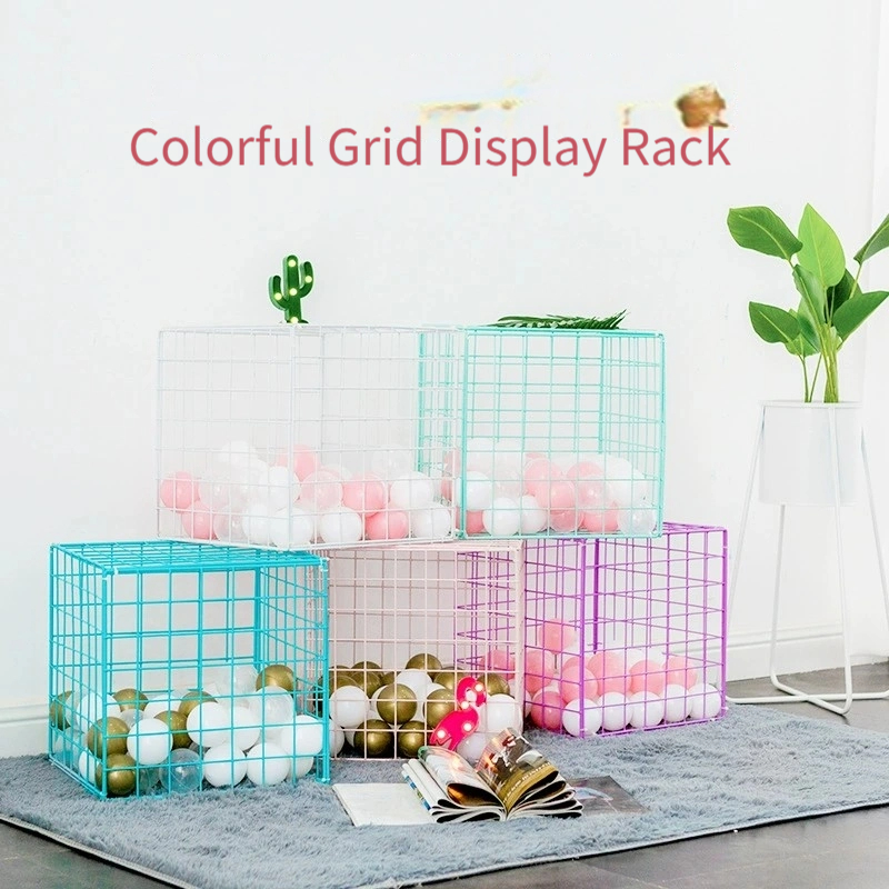 파스텔 색상 30CM 정사각형 와이어 그리드 벽 정리함 - Photography Lighting Grid 리뷰 및 가격