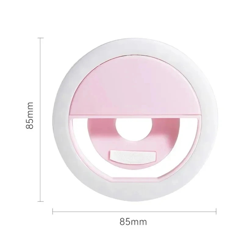 1-4개 LED 셀카 링 조명 휴대폰 3단계 조명 US - Photography Lighting Continuous 리뷰 및 가격