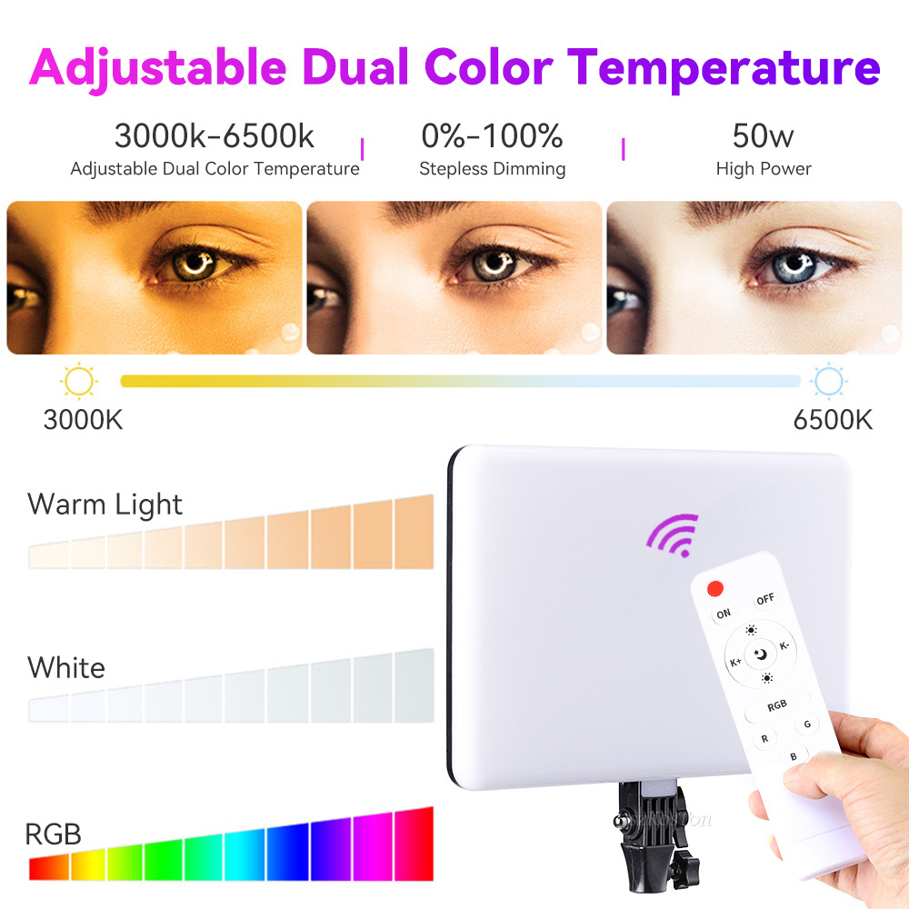 RGB 14'' LED 비디오 라이트 원격 제어 사진  - Torjim Rgb Photography Video Lighting 리뷰 및 가격