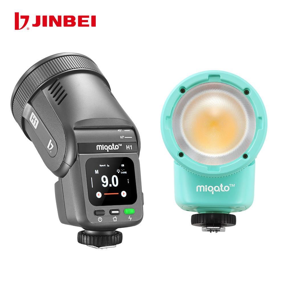 진베이 H1 LED 카메라 플래시 야외용 2-in-1  - Good Lighting In Photography 리뷰 및 가격