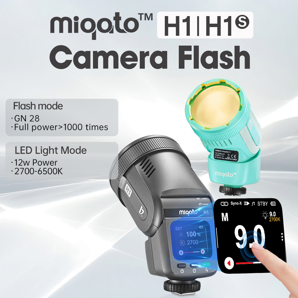 진베이 H1 LED 카메라 플래시 야외용 2-in-1  - Good Lighting In Photography 리뷰 및 가격