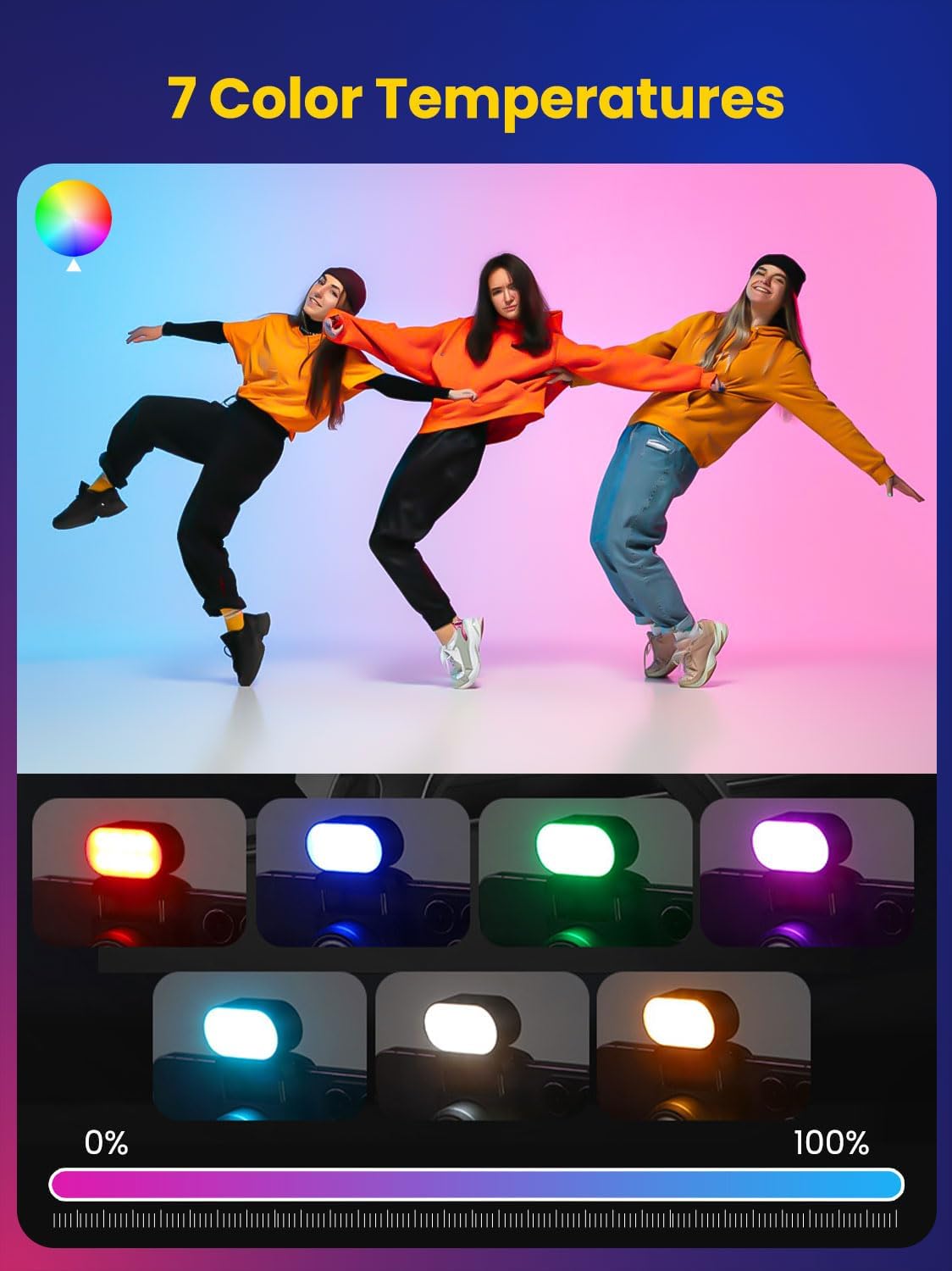 아오촨 미니 RGB 마그네틱 필 라이트 3단계 밝기 조 - Torjim Rgb Photography Video Lighting 리뷰 및 가격