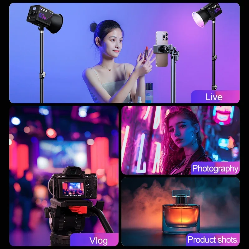 RGB 비디오 라이트 Vlog 스트리밍 라이브 사진 채 - Torjim Rgb Photography Video Lighting 리뷰 및 가격