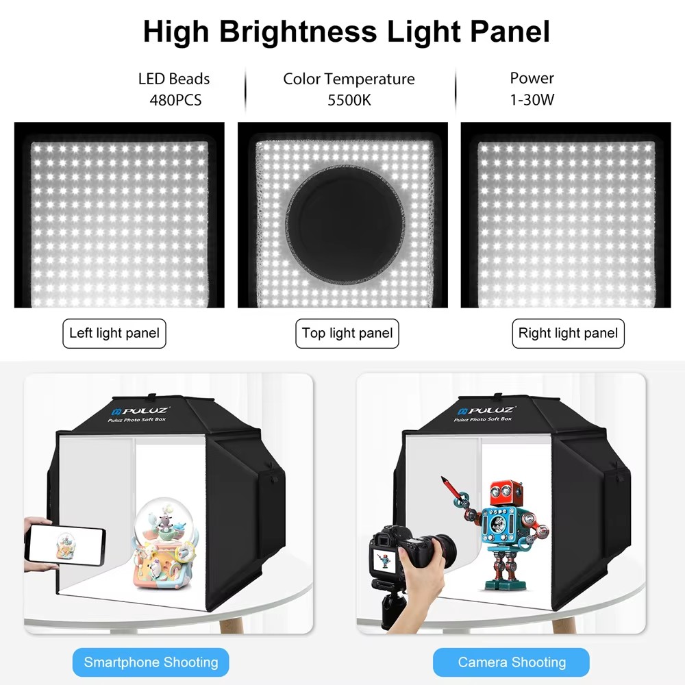 접이식 사진 스튜디오 라이트 박스 테이블 촬영 텐트 소 - Photography Lighting And Backdrop Kits 리뷰 및 가격