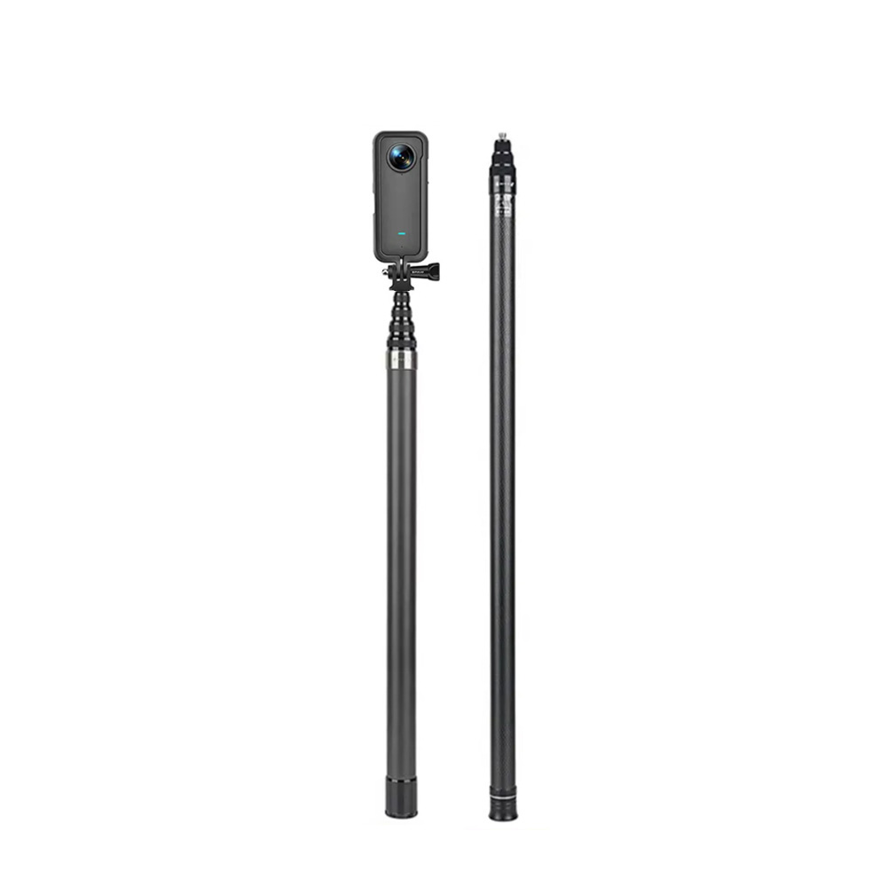 HONGDAK 3m 탄소 섬유 확장형 모노포드 확장판  - Insta360 Camera X3 리뷰 및 가격