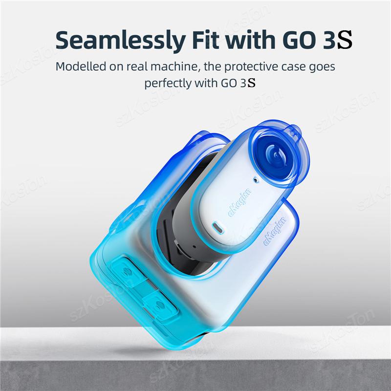 Insta 360 GO 3S 스포츠 카메라 쉘 커버 용 - Insta360 Camera Go 3 리뷰 및 가격