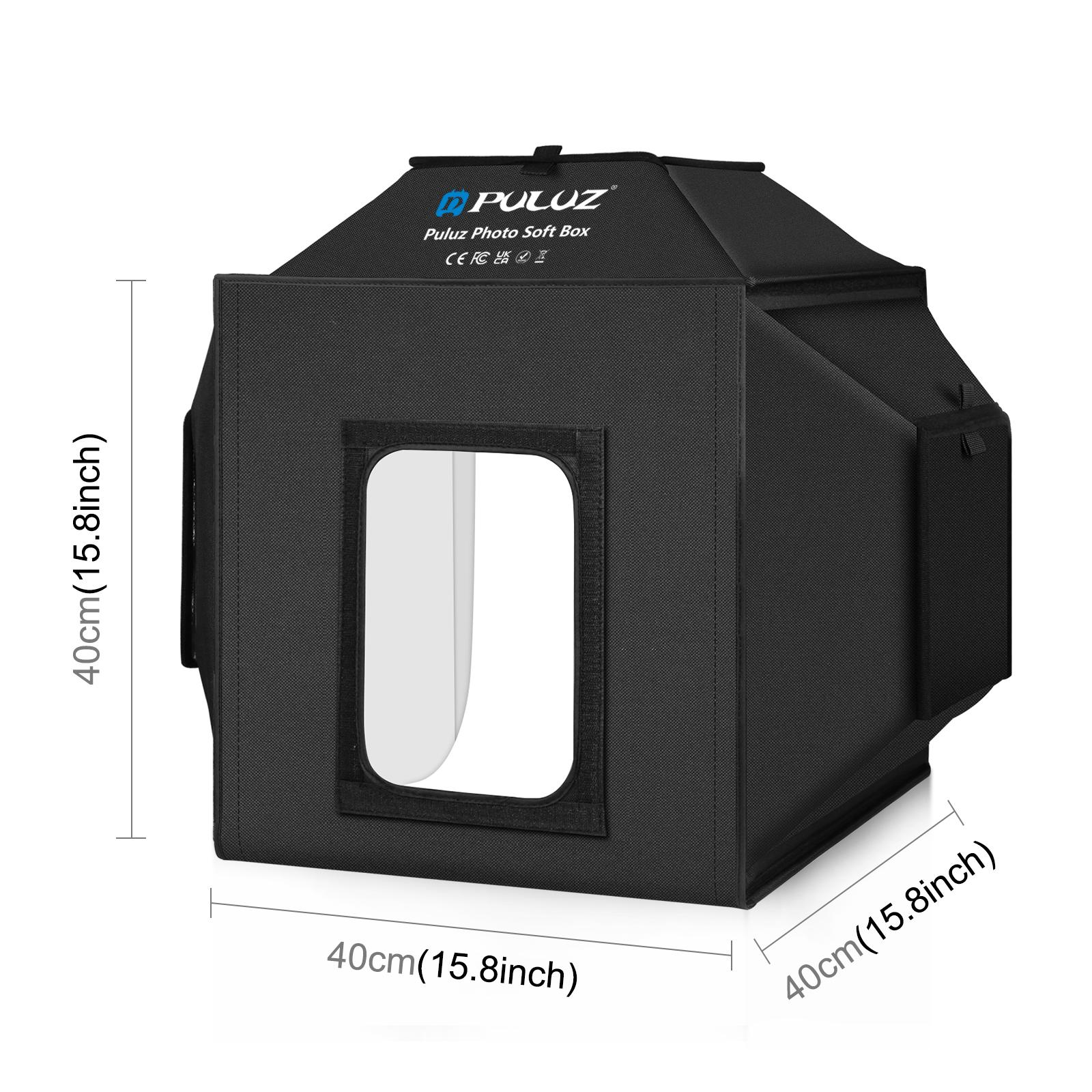 PULUZ 40cm 접이식 72W 5500K 스튜디오  - Photography Lighting And Backdrop Kits 리뷰 및 가격