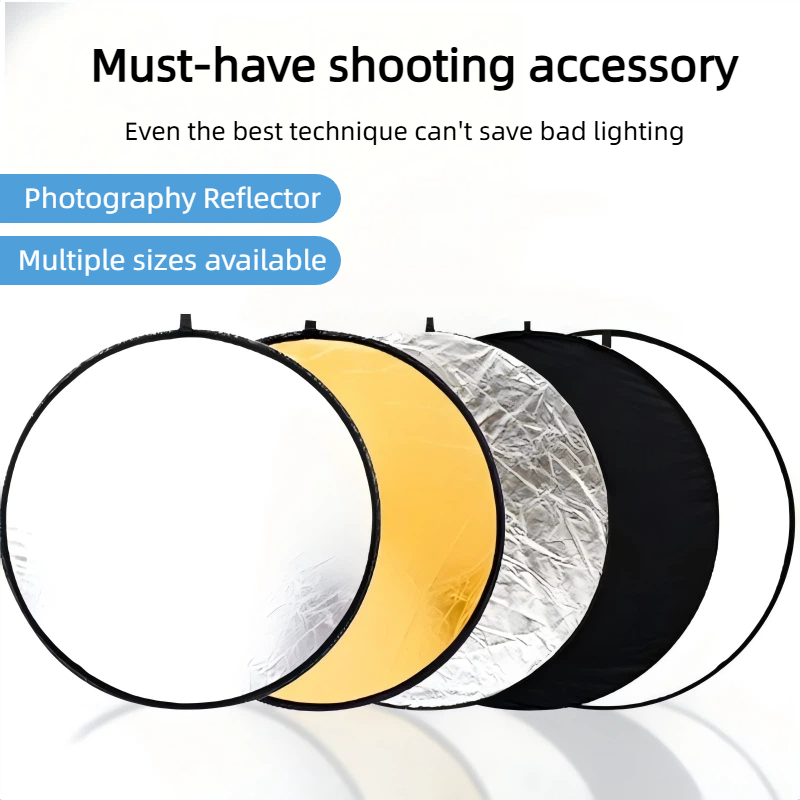 2-in-1 양면 금은 반사판 휴대용 접이식 조명 패널 - Photography Lighting Kits 리뷰 및 가격