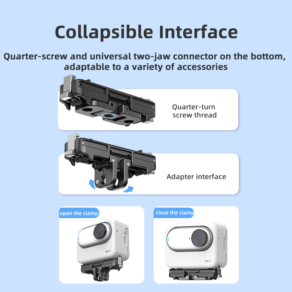 Insta360 GO 3/3S 확장 브래킷 마운트 어댑 - Insta360 Camera Go 3 리뷰 및 가격