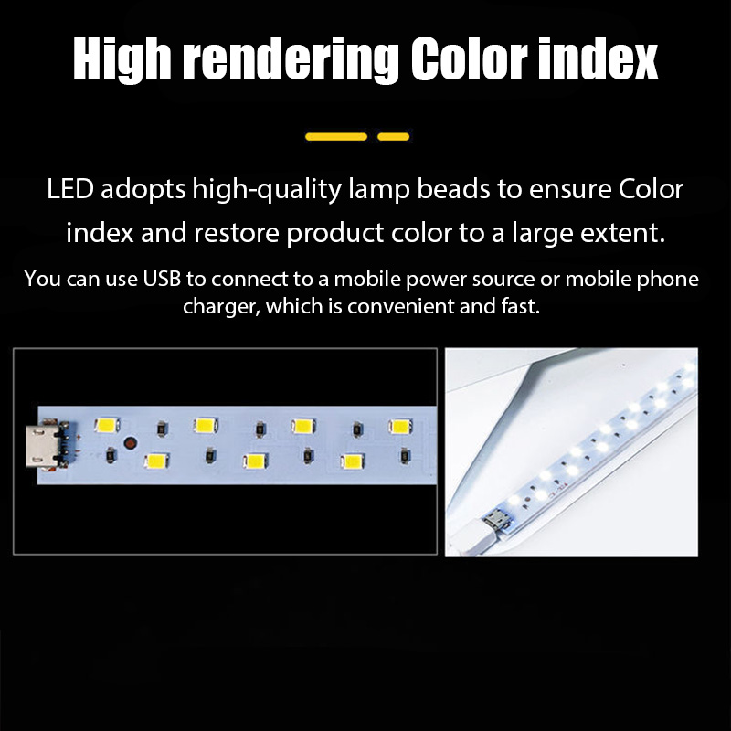 라이트박스 미니 포토 스튜디오 박스 23*22*24cm - Photography Lighting Kits 리뷰 및 가격