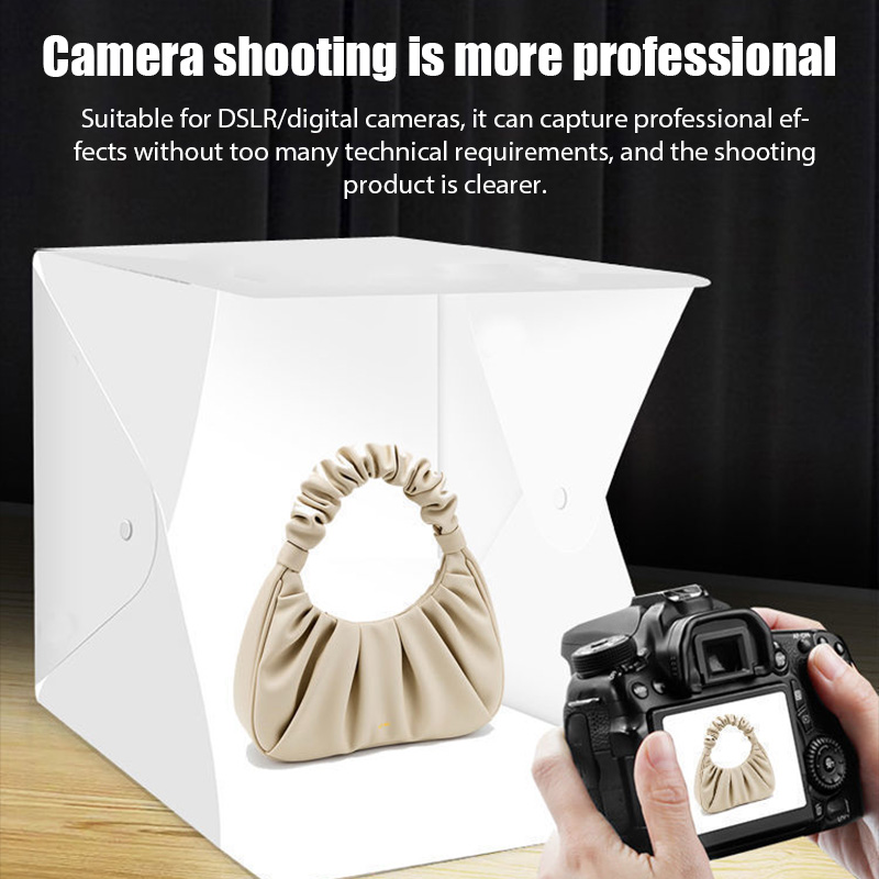 라이트박스 미니 포토 스튜디오 박스 23*22*24cm - Photography Lighting Kits 리뷰 및 가격