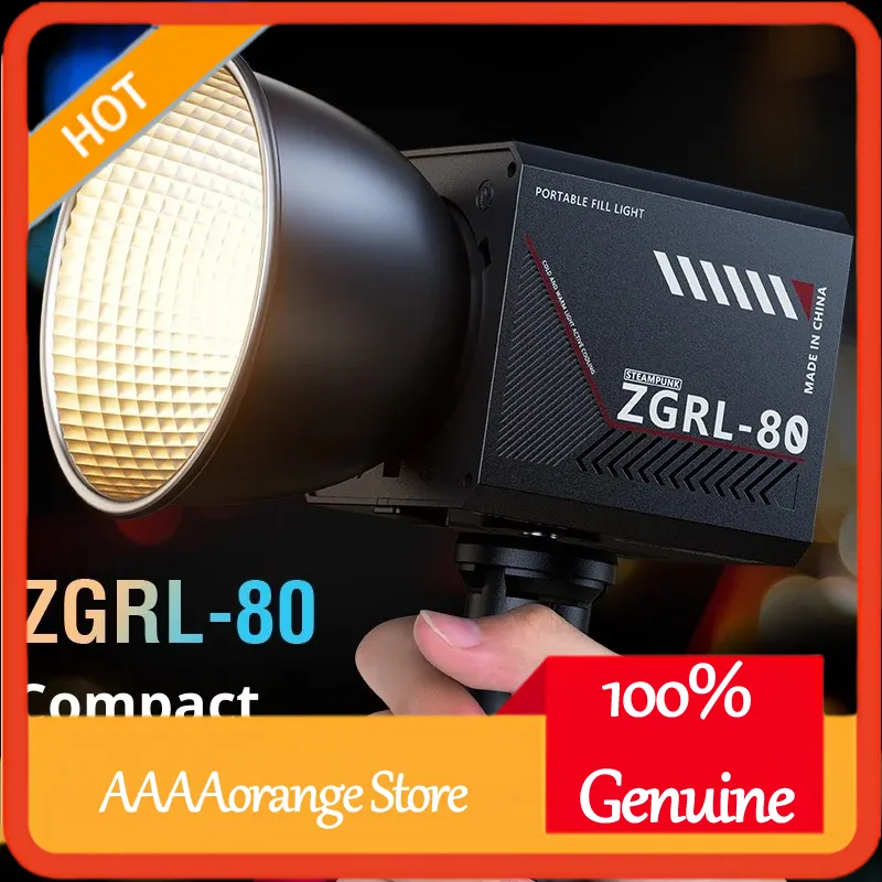 ZGRL80 80W COB LED 비디오 라이트 휴대용 - Photography Lighting Continuous 리뷰 및 가격