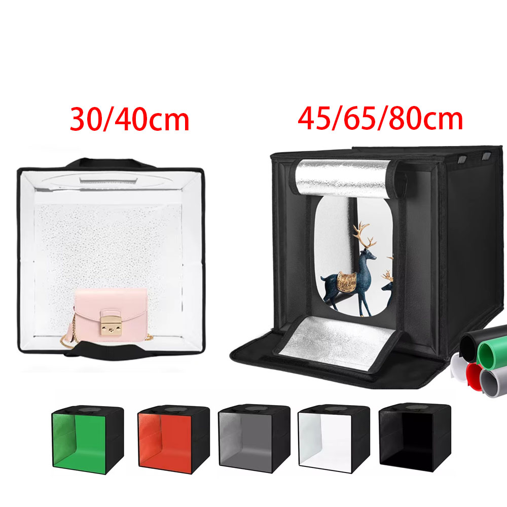 30/40/45 65 80cm 사진 텐트 사진 조명 스 - Photography Lighting And Backdrop Kits 리뷰 및 가격