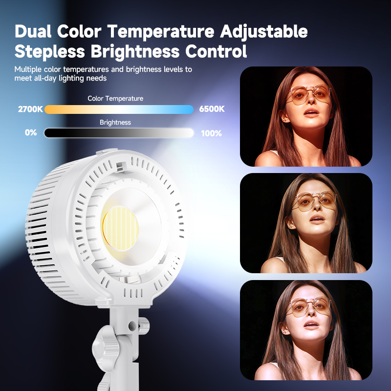 R200 듀얼 컬러 COB LED 라이트 비즈 라이브  - Photography Lighting For Clothing 리뷰 및 가격