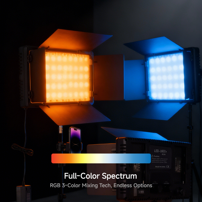 LED U600 사진 조명 실내 사진 라이브 플랫 패널 - Photography Lighting Board 리뷰 및 가격