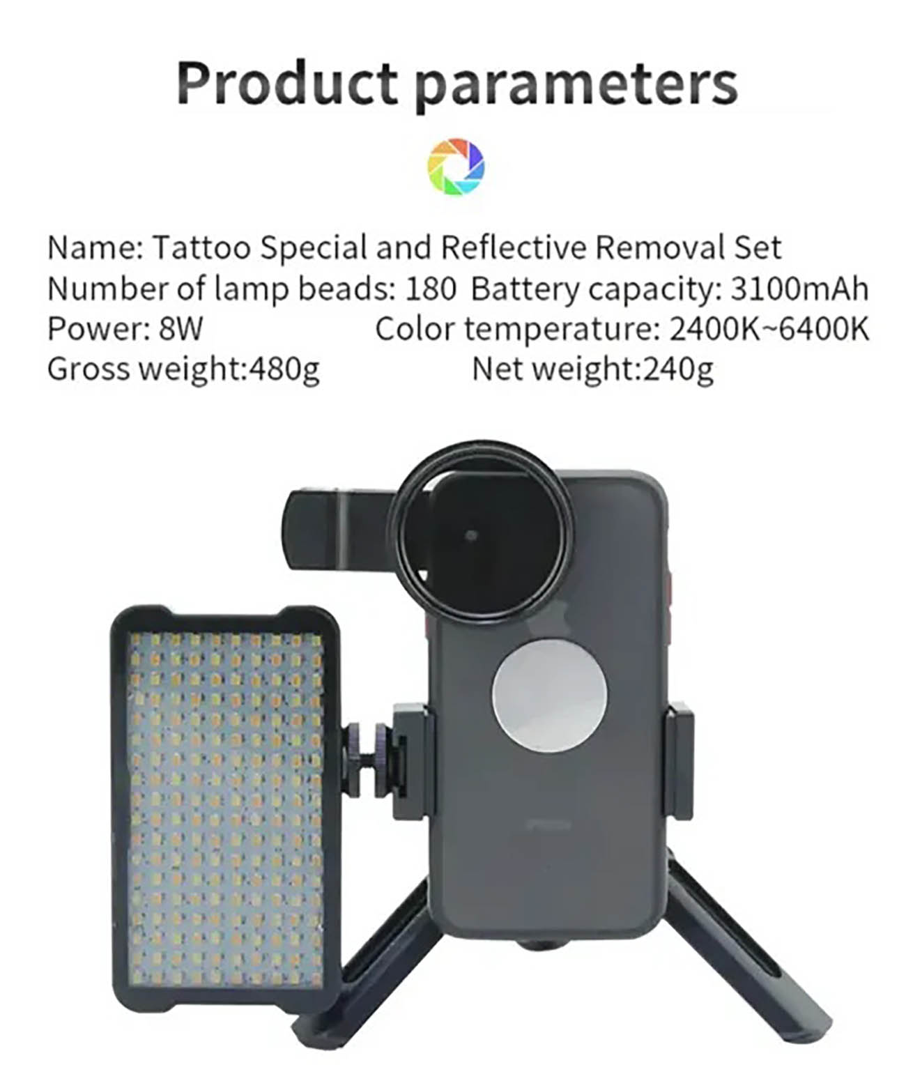 오더시그트 편광 타투 필 라이트, 타투 및 타투 사진  - Photography Lighting Kits 리뷰 및 가격