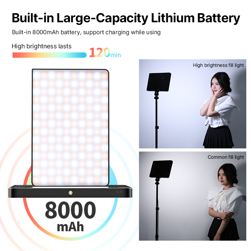 Ulanzi LT003 15W RGB 비디오 라이트 풀 - Torjim Rgb Photography Video Lighting 리뷰 및 가격