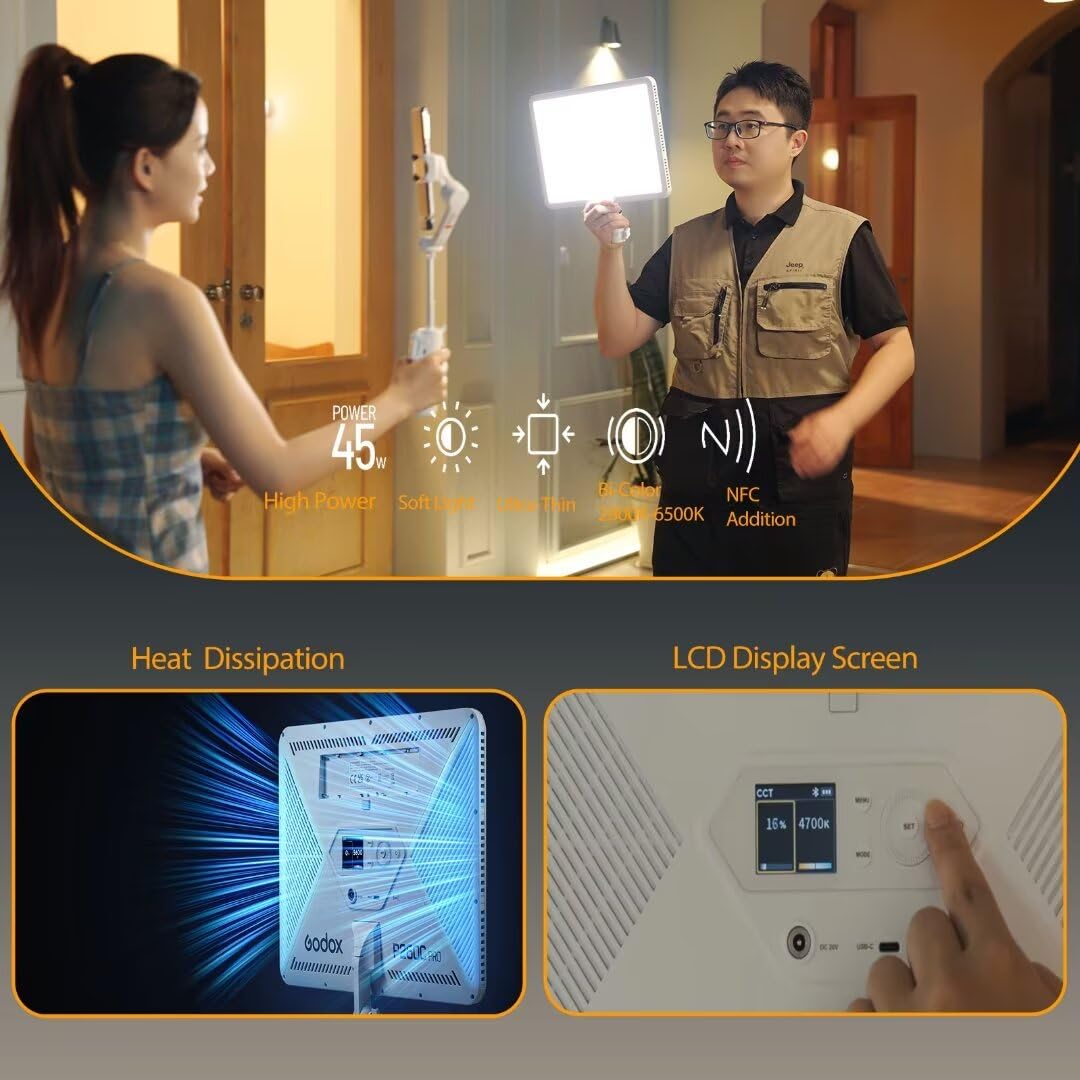 Godox P260C Pro LED 비디오 라이트 패널 - Photography Lighting Continuous 리뷰 및 가격