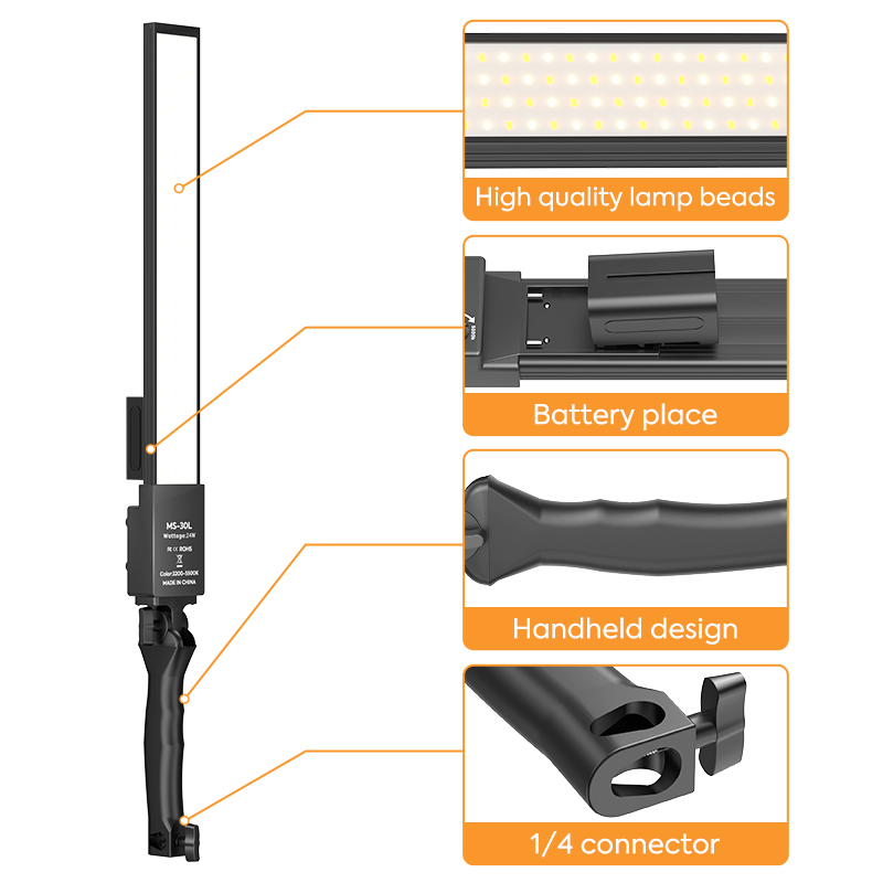 LED 사진 스튜디오 조명 핸드 스틱 키트, 비디오 라 - Photography Video Lighting Kit 리뷰 및 가격