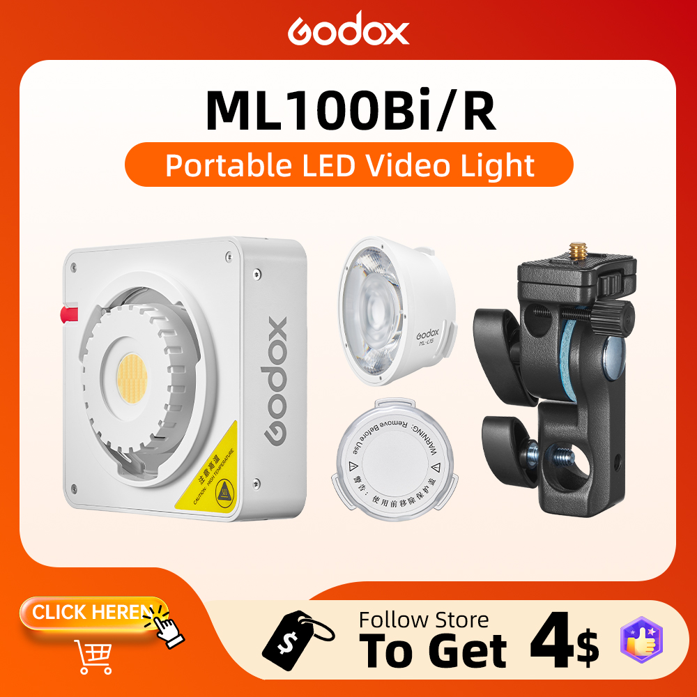 Godox ML100BI 풀 컬러 LED 비디오 조명  - Torjim Rgb Photography Video Lighting 리뷰 및 가격