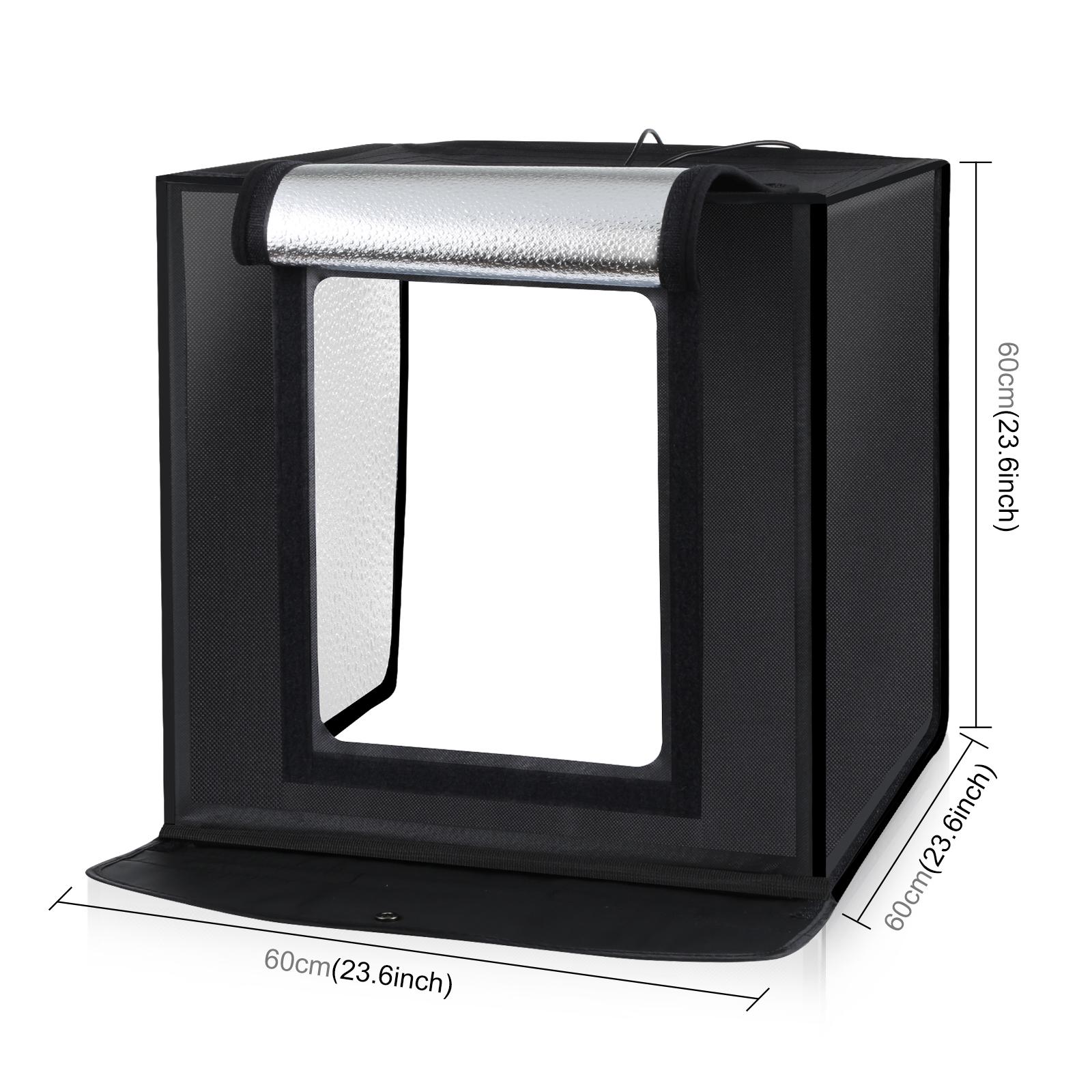 PULUZ 60cm 포토 스튜디오 라이트 박스 휴대용  - Photography Lighting And Backdrop Kits 리뷰 및 가격