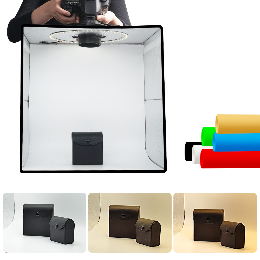 라이트다우 디머블 포토 박스 LED 라이트 룸 포토 스 - Photography Lighting And Backdrop Kits 리뷰 및 가격