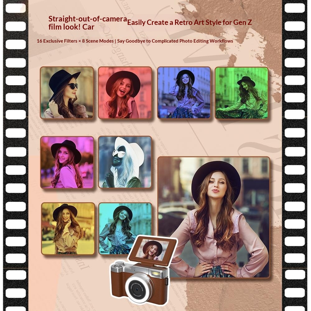 4K 64MP 디지털 카메라, 사진 촬영용 18배 디지 - Lighting In Photography For Beginners 리뷰 및 가격