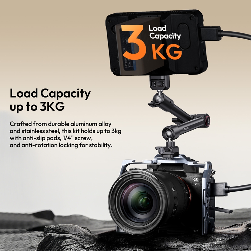 울란지 HD02 매직 암 키트 10인치 슈퍼 클램프 포 - Photography Lighting Kits 리뷰 및 가격