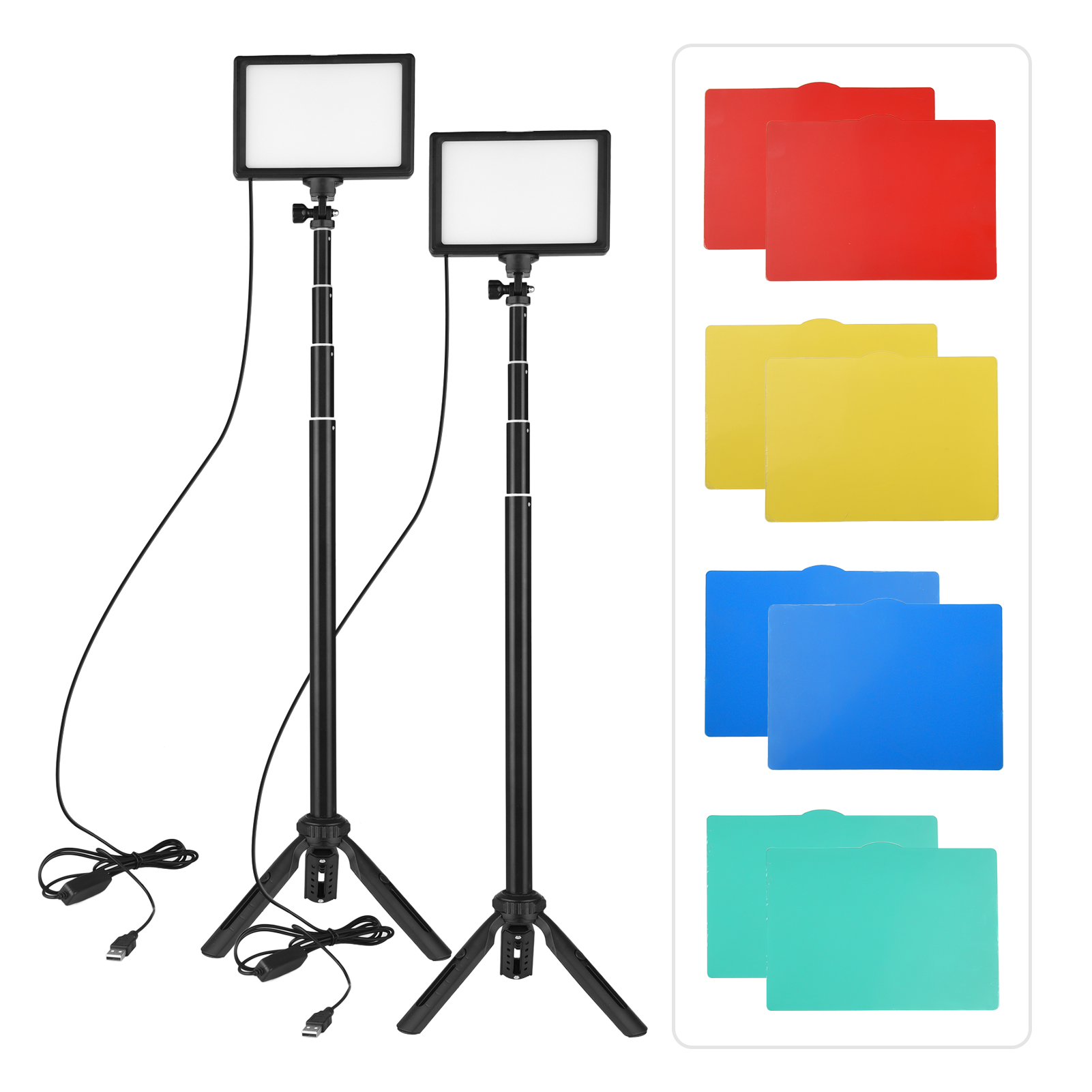 Andoer LED 비디오 조명 키트, 사진 조명, 3 - Photography Video Lighting Kit 리뷰 및 가격