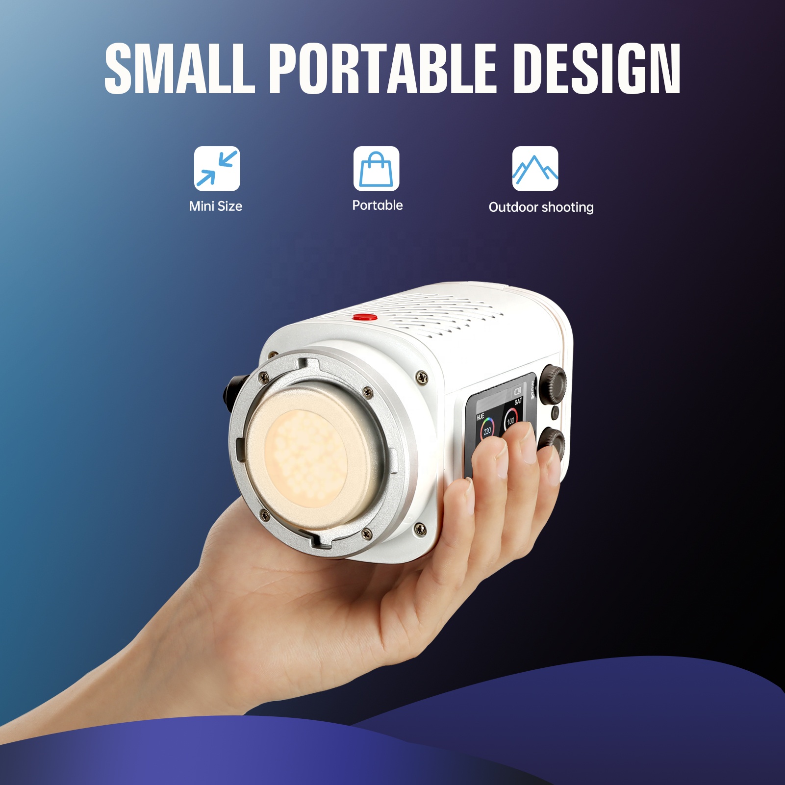 JINBEI EF-60BI 60w 사진 조명 휴대용 초 - Good Lighting In Photography 리뷰 및 가격