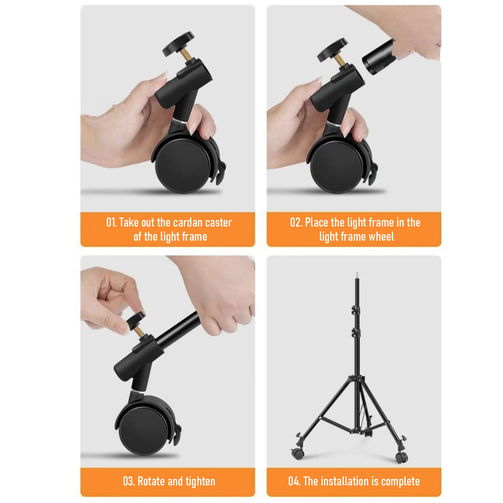 3개/세트 16mm 직경의 장착 구멍이 있는 유연한 캐 - Photography Lighting Kits 리뷰 및 가격